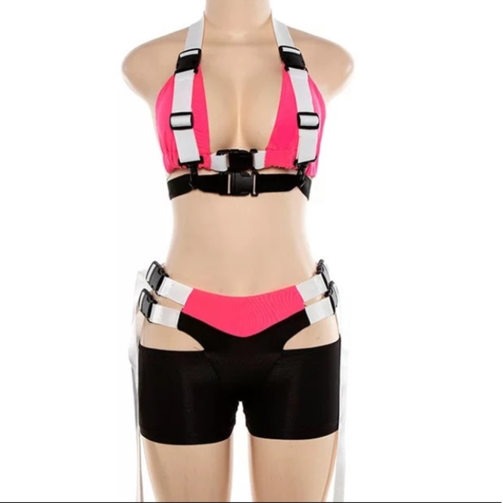 Blue Buckled Rave Set - Picture 4 of 6